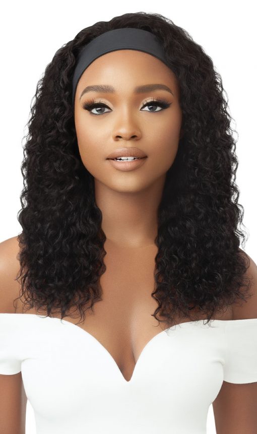 Outre HEADBAND WIG 100 Unprocessed Human Hair HHW&W BOHO DEEP 20"