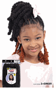 Shake N Go Equal 3X KIDS Cuban Twist Soft & Natural 12"