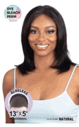Shake-N-Go GLOSSY 100% Hand-Tied Virgin Remy Hair 360 Lace 13X5 Lace Frontal Wig Straight 14" 