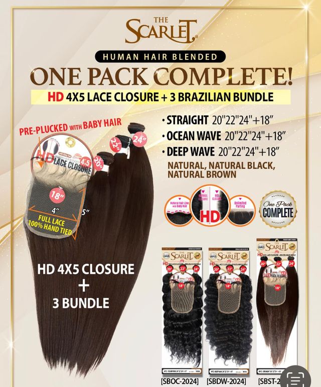 The Scarlet Premium Human Hair Weave display picture 3