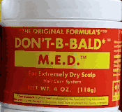 Don't- B- Bald Hair & Scalp M.E.D Extremely Dry Scalp 4oz