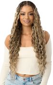 Outre 100% Fully Hand-Tied WHOLE LACE WIG Boho Mermaid Box Braid 32"