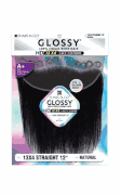 Shake N Go GLOSSY 100% Virgin Remy Hair Lace Clsoure 13X4 Straight 12"