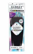Shake N Go GLOSSY 100% Virgin Human Hair HD 5X5 Lace Closure STRAIGHT 12"