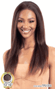 Model Model Dream Weaver 100% Human Hair HD Lace Frontal Wig Straight 22"