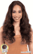 Model Model Dream Weaver 100% Human Hair HD Lace Frontal Wig Body 24"