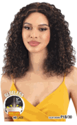 Model Model Dream Weaver 100% Human Hair HD Lace Wig Tropical Curl 18"