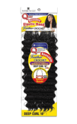 Que Reusable Elastic Band Feather Crochet Braid
