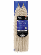 Foxy Silver Miracle Knots Feather Jerry Curl 18"