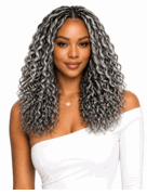Foxy Silver 100% Human Hair HH Deep Bulk Braid
