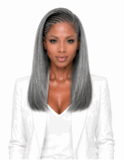 Foxy Silver 100% Human Hair HH Yaki Bulk Braid
