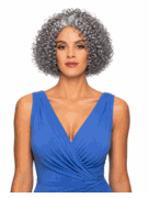 Foxy Silver Wig Gabriela