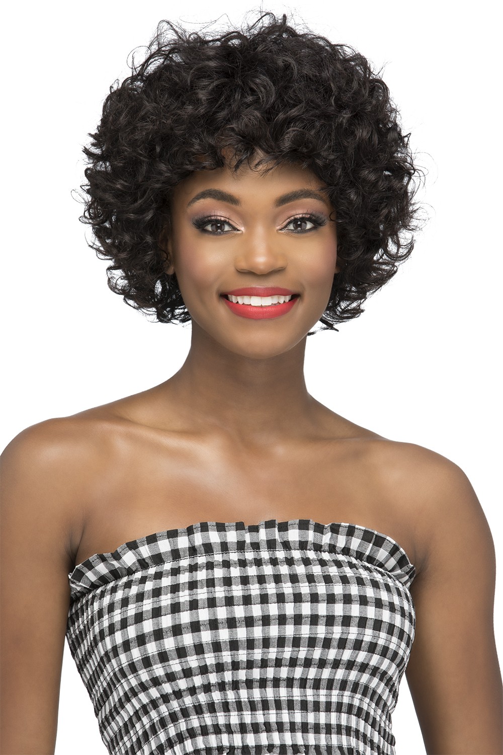 Vivica Fox Natural Brazilian Human Hair Pure Stretch Cap Wig LEGACY