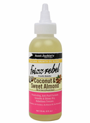 Aunt Jackie's CURLS & COILS Growth Oil Frizz Rebel Coconut & Sweet Almond Growth Oil 4oz