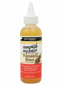 Aunt Jackie's CURLS & COILS Growth Oil Nourish My Hair Flaxseed & Monoi Oil 4oz