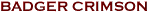 BADGER CRIMSON