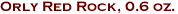 Orly Red Rock, 0.6 oz.