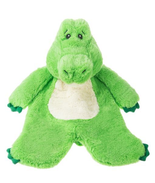 Baby Ganz FlatAPat Alligator Blanket Lovie 18" Hearts Desire Gifts