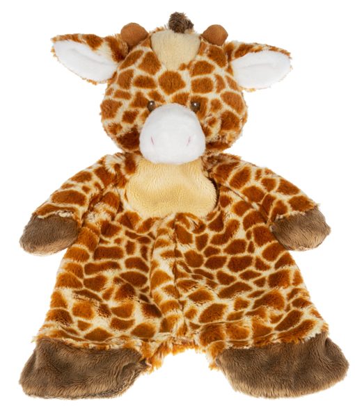 Baby Ganz Flat-A-Pat Giraffe Blanket 18"