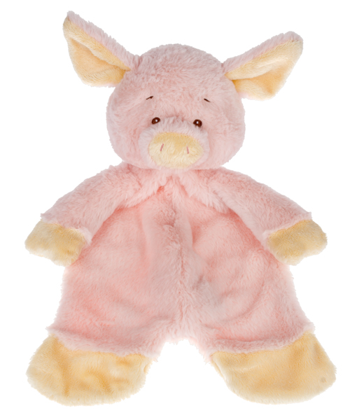 Baby Ganz FlatAPat Pig Blanket 18" Hearts Desire Gifts