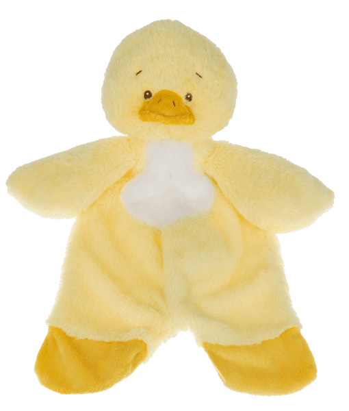 Baby Ganz FlatAPat Yellow Duck Blanket 18" Hearts Desire Gifts
