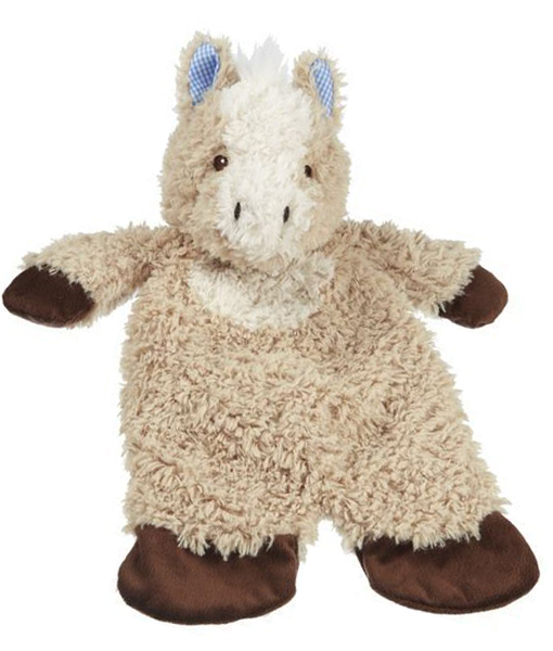 Baby Ganz Happy Hill Flat-A-Pat Blanket - Horse 18"