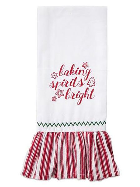 Brownlow Farmhouse Kitchen Tea Towels - Baking Spirits Bright