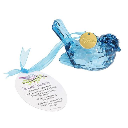 Enesco Facets Sweet Tweets Ornament - Blue Bird