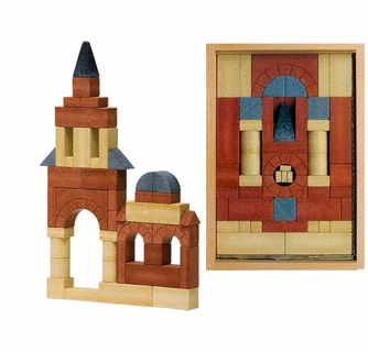 アンティーク雑貨 Steinbaukasten / Stone Building Boxes Anchor Stone <br>Building Set #4