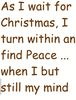 As I Wait for Christmas (Free and Easy Solo)