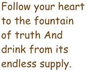 Follow Your Heart (Free and Easy, Congregation) Follow Your Heart (Free and Easy, Congregation)