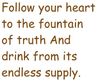 Follow Your Heart (Free and Easy, Congregation)