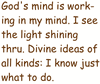 God's Mind Is Working in My Mind (Up Tempo, Congregation)