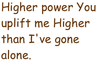 Higher Power Prayer (Contemplative, Congregation)