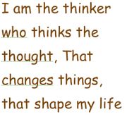 I Am the Thinker (Up Tempo, Solo or Congregation) I Am the Thinker (Up Tempo, Solo or Congregation)