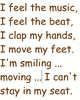 I Feel the Music (Rock, SAB Trio)