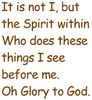 It Is Not I (Free and Easy, Congregation) (UWM) (LS)