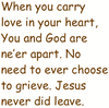 Jesus Never Did Leave (Hymn, Congregation) (UWM)