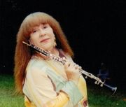  Joyce James with her Oboe