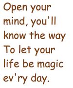 Life Is Magic (Up Tempo Solo) (UWM)
