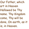 Lord's Prayer (Contemplative, Congregation)