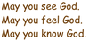 May You Know God (Contemplative Solo or SAATB) (UWM)