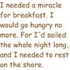 Miracle for Breakfast (Latin Solo)