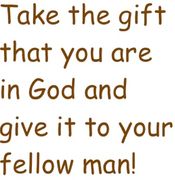 Take the Gift That You Are (Free and Easy, Congregation)