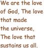The Love of God (Contemplative, Congregation) (UWM)