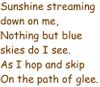 The Path of Glee (Gospel, Medium Solo Voice, with SAB Trio)