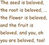 The Seed Is Beloved (Latin, Children) (UWM) (LS)