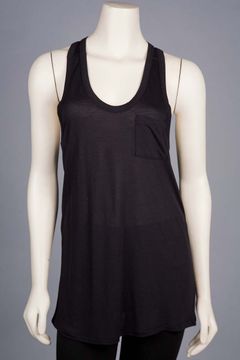 Black Classic Tank w/Pocket
