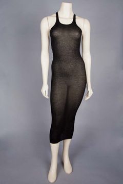 Black Racer Tank Dress