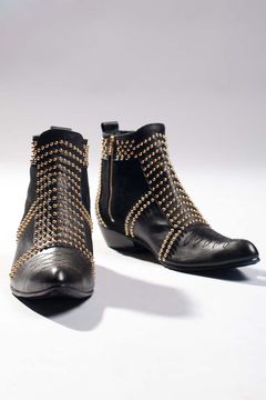 Boots w/Gold Studs
